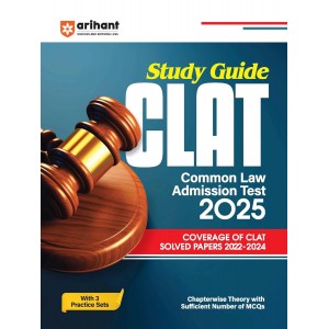 Arihant's Self Study Guide CLAT (Common Law Admission Test) 2025